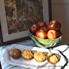 apple strudel muffins