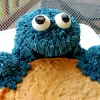 Cookie Monster eating a  Cookie