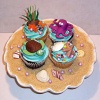 ocean cupcake