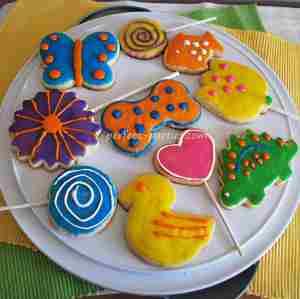 sugar cookies with Royal Icing