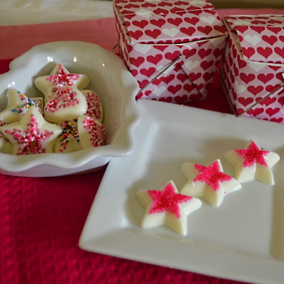 Make cute party favors with molds and filling with chocolate and sprinkles.