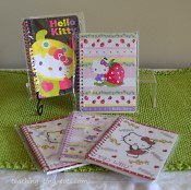 Cute notebooks for party favors.