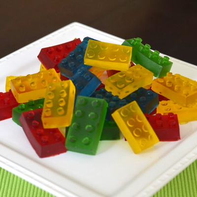 Gummy Lego Bricks
